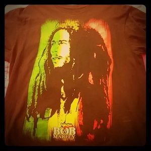 Black Bob Marley T-Shirt